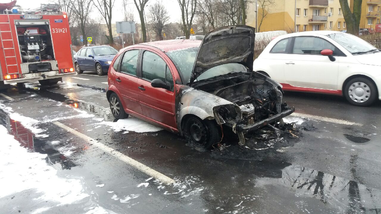 Photo of Samochód w płomieniach