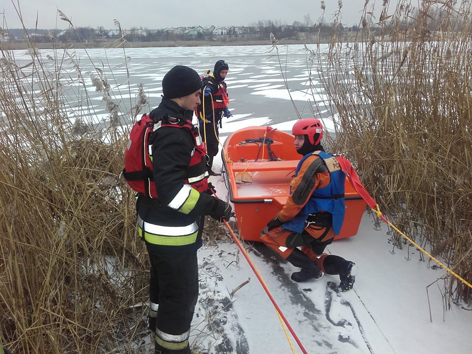 Photo of Ćwiczyli ratowanie na lodzie
