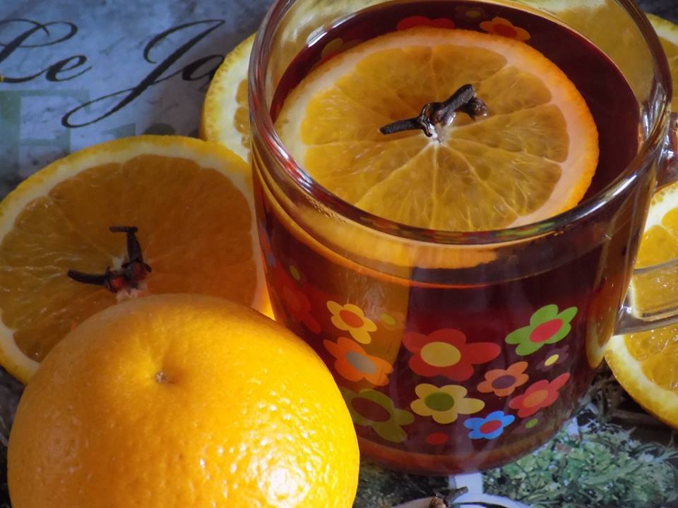 Photo of Rozgrzewająca herbata z pomarańczą