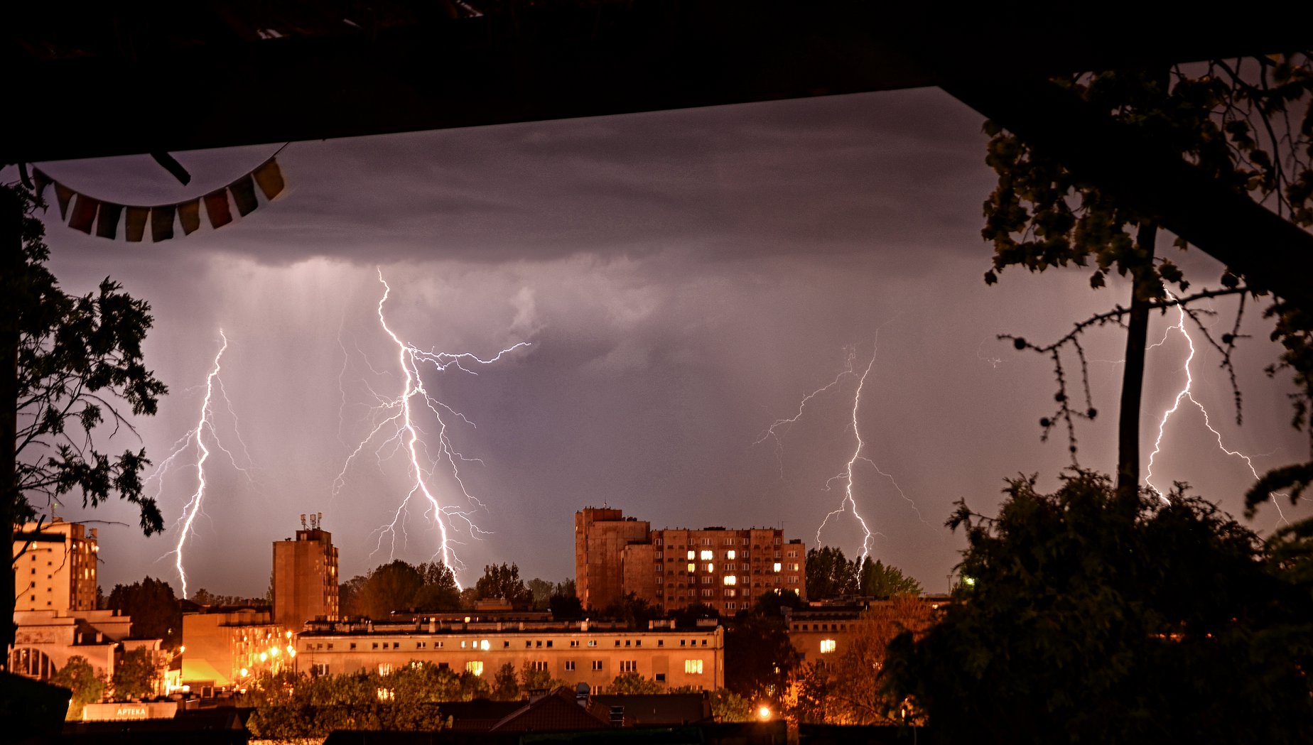 Photo of Burza nad Piotrkowem i regionem