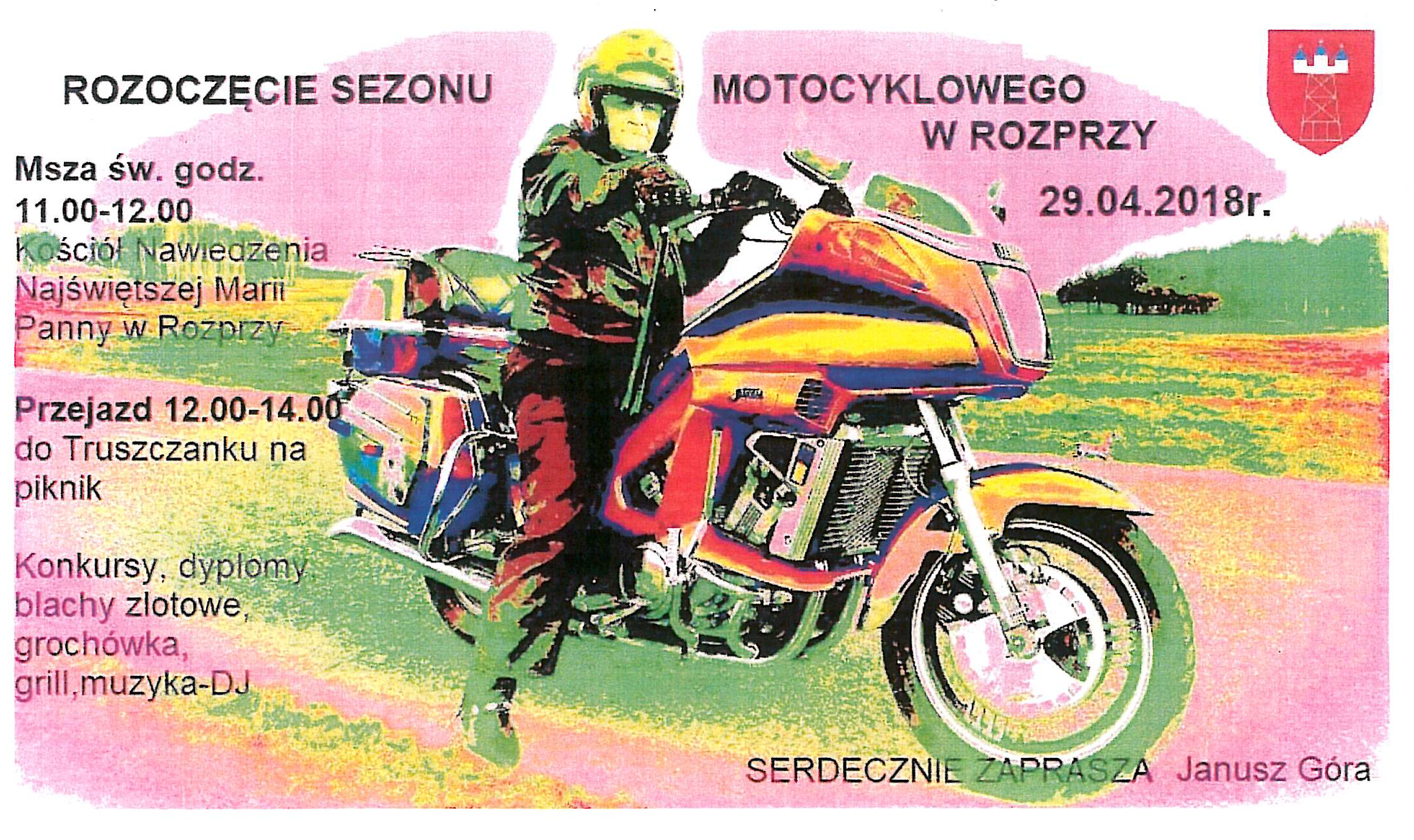 Photo of W niedzielę rozpoczęcie sezonu motocyklowego w Rozprzy