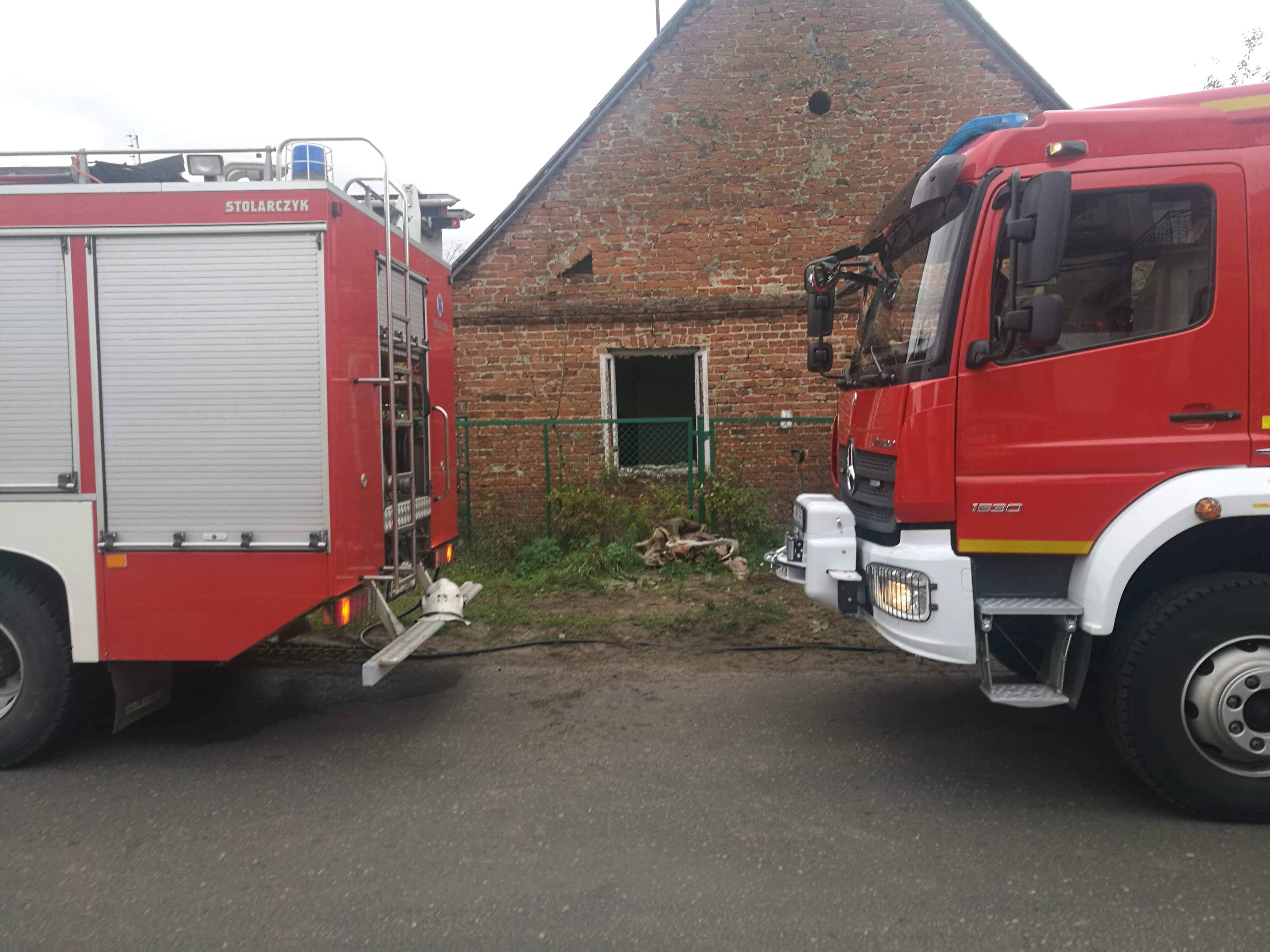 Photo of Pożar domu w Niechcicach. Nie żyje jedna osoba
