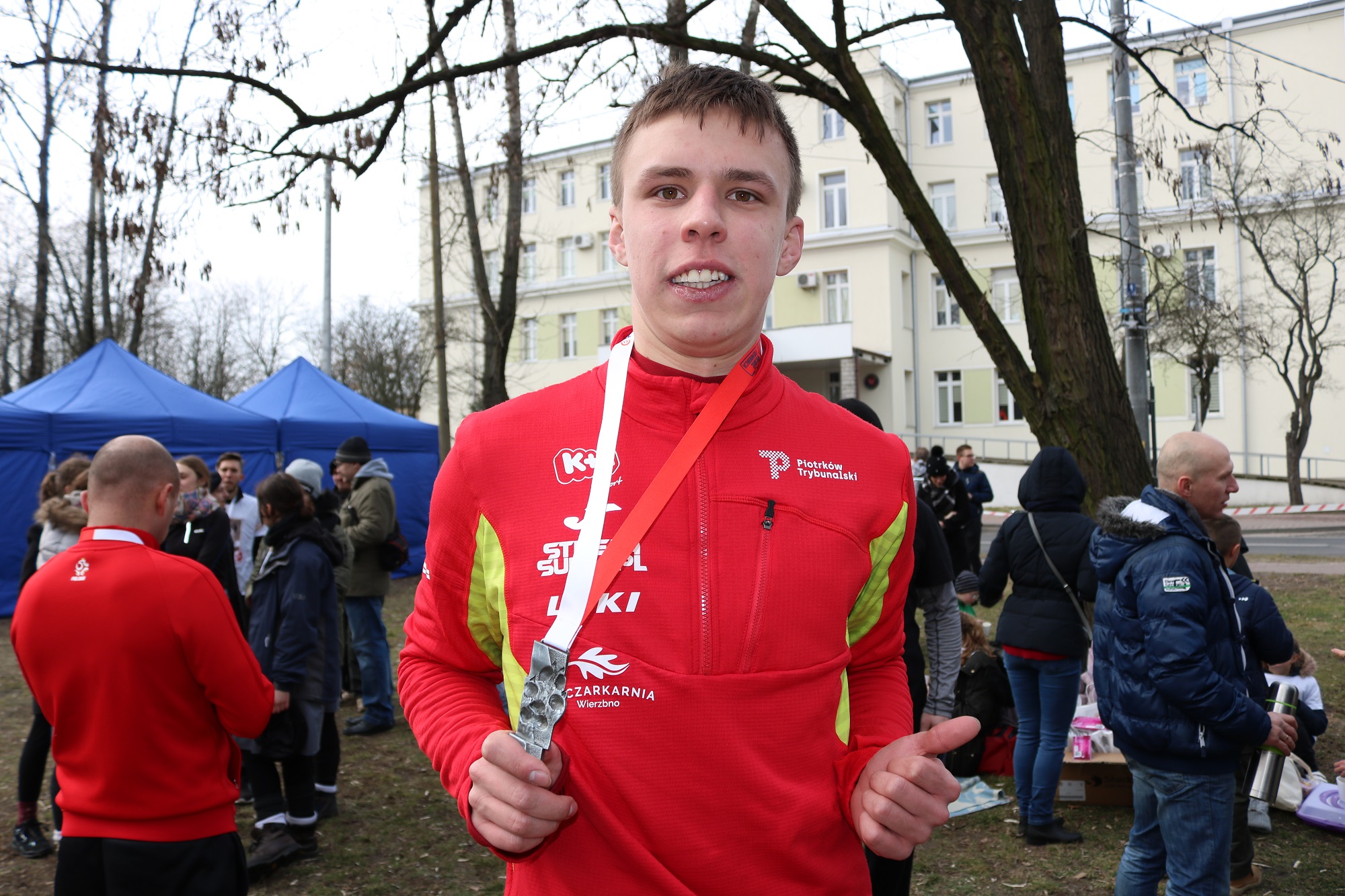 Photo of Jakub Deląg z Piotrkowa zbiera pieniądze na start w Pucharze Świata w Nordic Walking