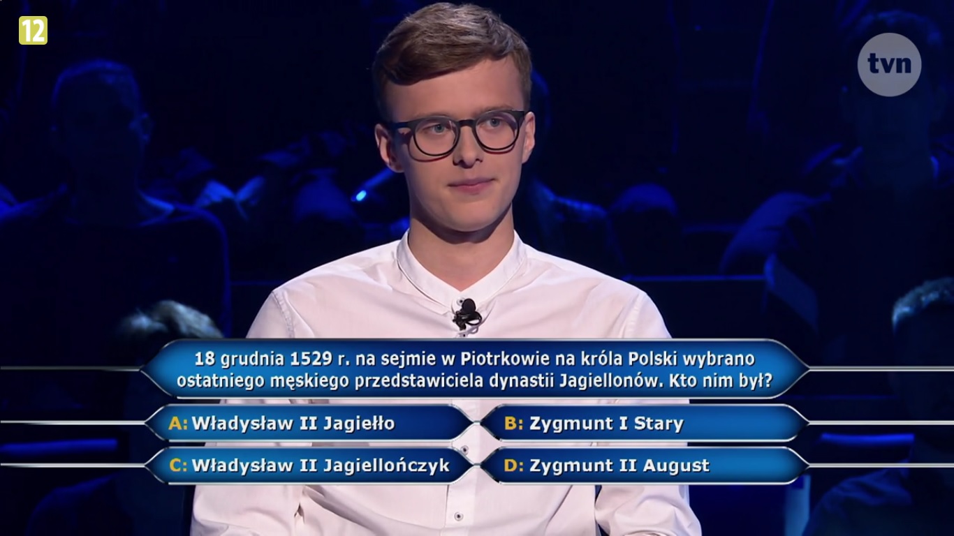 Photo of Pytanie o Piotrków w teleturnieju Milionerzy