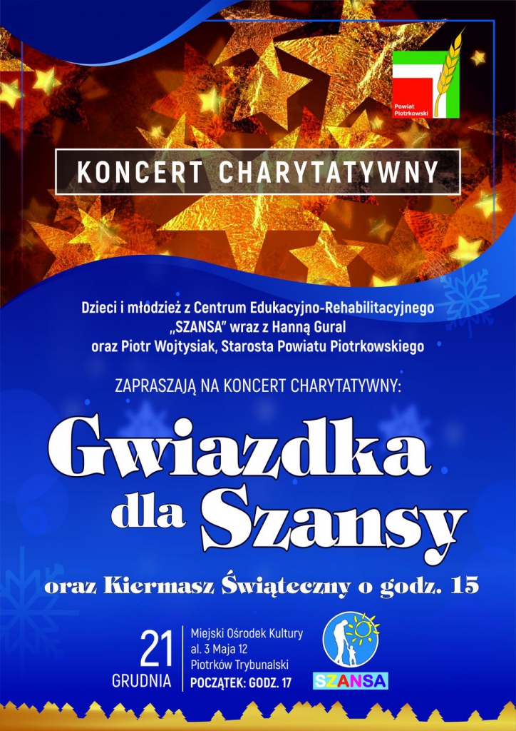 Photo of Już w najbliższą sobotę koncert charytatywny dla „Szansy”