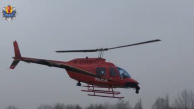 Photo of Helikopter z KWP będzie patrolował drogi miasta i powiatu – ZOBACZ FILM Z AKCJI