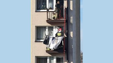Photo of Sąsiad sąsiadowi podpalił balkon…
