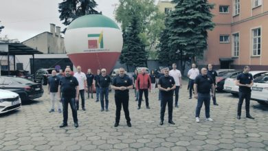 Photo of Starosta powiatu i piotrkowscy policjanci przyjęli wyzwanie w #GASZYNCHALLENGE [FILM]