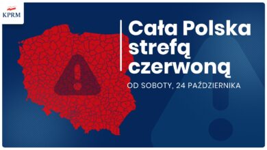 Photo of Cała Polska w czerwonej strefie