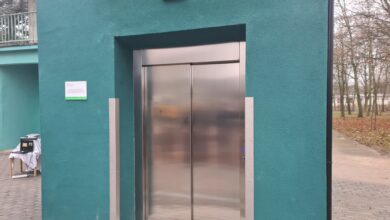 Photo of Piotrków: Nowa winda zewnętrzna w szpitalu przy Rakowskiej