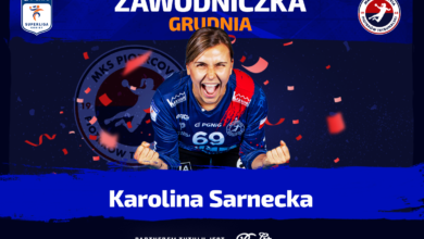 Photo of Karolina Sarnecka zawodniczką grudnia!