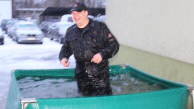 Photo of Komendant Jakub Rytych żegna się z piotrkowską jednostką – FILM