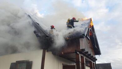 Photo of Pożar domu w Lubiaszowie