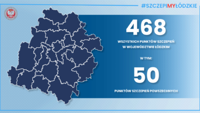 Photo of W województwie łódzkim powstanie 50 Powszechnych Punktów Szczepień