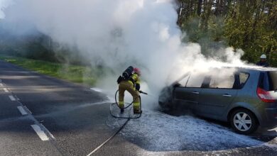 Photo of Pożar samochodu