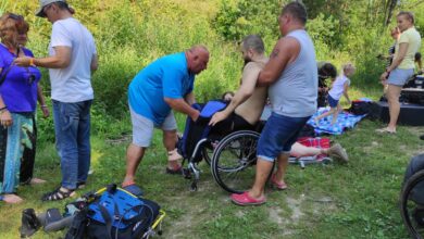 Photo of W ten weekend niepełnosprawni nurkują na Wapiennikach w Sulejowie – ZDJĘCIA