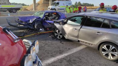 Photo of Czołowe zderzenie na A1. 7 osób zostało rannych. Droga w obu kierunkach całkowicie zablokowana