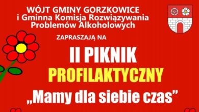 Photo of Zapraszamy do Gorzkowic na piknik profilaktyczny „MAMY DLA SIEBIE CZAS”