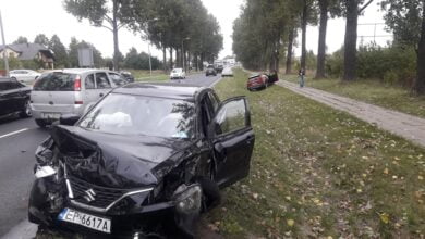 Photo of Zderzenie 3 samochodów na ulicy Łódzkiej