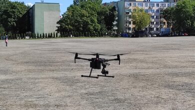 Photo of Policyjny dron tropił piratów drogowych – ZDJĘCIA, FILMY