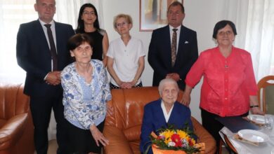 Photo of Jubileusz 100-lecia urodzin mieszkanki gminy Ręczno