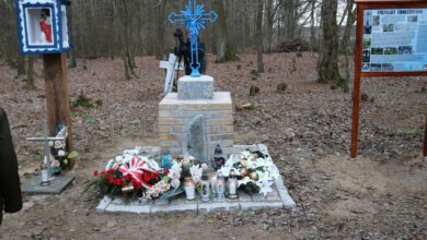 Photo of Odnowiony pomnik na cmentarzu cholerycznym