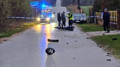Photo of 55-letni motocyklista nie przeżył zderzenia z osobówką