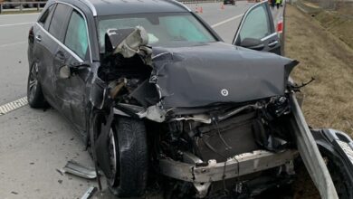 Photo of Wypadek na A1. Kierująca zasnęła za kierownicą?