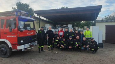 Photo of Setki elektrośmieci zebrali strażacy z OSP Ręczno.  Będzie za to nowy sprzęt strażacki!