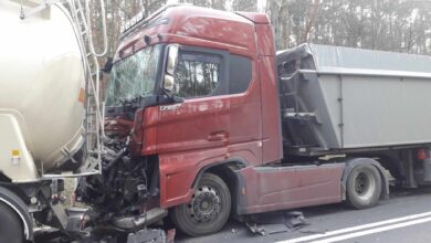 Photo of Zderzenie trzech pojazdów w okolicy Jaksonka