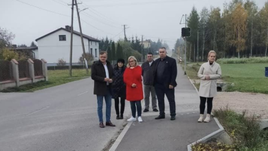 Photo of Sprawdzali drogi powiatowe w gminie Moszczenica