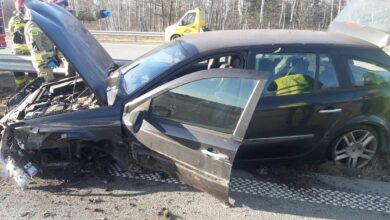 Photo of Kolejne wypadki na autostradzie. Służby mają co robić w Sylwestra