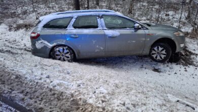 Photo of Uważajcie na drogach, bo znowu spadł śnieg i może być ślisko