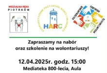 Photo of HARC, Widzialna Ręka i PCW zapraszają na szkolenie wolontariuszy