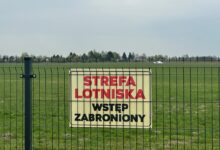 Photo of Lotnisko w Piotrkowie ogrodzone